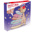 Diamond Dotz, diamentowa mozaika, Giraff pillow