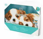 Diamond Dotz, diamentowa mozaika, Little Champs Dwa szczeniaki, 43-33 cm