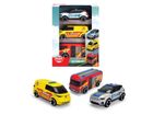 Dickie, SOS, zestaw pojazdów ratunkowych, 15,5 cm, 3 szt.