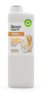 Dicora, Urban Fit, kremowy żel pod prysznic, jogurt i płatki owsiane, 750 ml