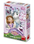 Dino, Jej Wysokość Zosia, puzzle z diamencikami, 200 elementów