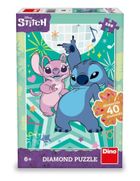 Dino Toys, Lilo i Stitch, puzzle z diamencikami, 200 elementów