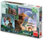Dino Toys, Raya i ostatni smok, puzzle, 3-55 elementów