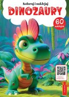 Dinozaury. Kolorowanka z kodem QR