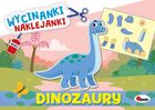 Dinozaury. Wycinanki naklejanki