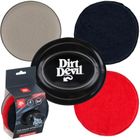 Dirt Devil, zestaw gąbek do polerowania, 12,5 cm, 3 szt.