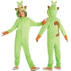 Disguise, Pokemon, Grookey, strój karnawałowy, kigurumi, zielone, 127-136 cm, 7-8 lat