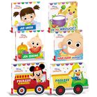 Disney Maluch. Pakiet, 6 książek: Nakarm mnie! + Co tu wrzucić? + Jem zdrowo + Już umiem + Pojazdy. Wóz strażacki + Pojazdy. Wywrotka
