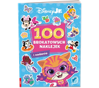 Disney. Mix 100 brokatowych naklejek