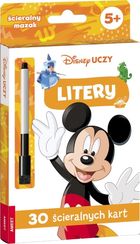 Disney uczy. Litery. Karty