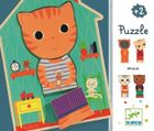 Djeco, Kot, puzzle, 3 elementy