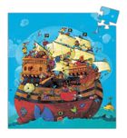Djeco, Statek piracki, puzzle, 54 elementy