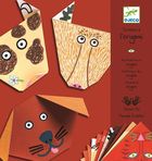 Djeco, Zwierzaki, origami z naklejkami