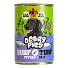 Dobry Pies, Surf&Turf, pstrąg i dzik, mokra karma dla psa, 400g