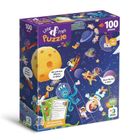 Dodo, Look&Find, Szalony kosmos, puzzle, 100 elementów