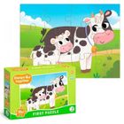 Dodo, Zawsze razem, Krówki, puzzle, 12 elementów