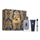 Dolce&Gabbana, K by Dolce & Gabbana, zestaw: woda toaletowa, spray, 100 ml + miniatura wody toaletowej, 10 ml + żel pod prysznic, 50 ml