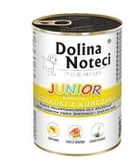 Dolina Noteci, Junior, karma mokra dla psa, bogata w żołądki z kurczaka, 400g