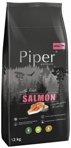 Dolina Noteci, Piper Animals, Adult, sucha karma dla dorosłych psów wszystkich ras, łosoś, 12 kg