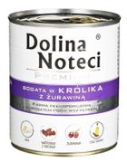 Dolina Noteci, Premium, Adult, królik i żurawina, puszka dla psa, 800g