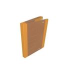 Donau, teczka na rzepy, A4, pomarańczowa, 3 cm, 1 szt.