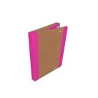 Donau, teczka na rzepy, A4, różowa, 3 cm, 1 szt.