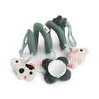 Done by Deer, Tiny Farm, spirala sensoryczna, zawieszka, green