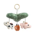 Done By Deer, Zwierzęta z Farmy Tiny Farm, pozytywka, zabawka niemowlęca