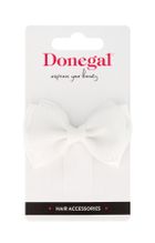 Donegal, spinka do włosów, biała kokardka