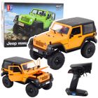 Double E, Jeep Wrangler Rock Crawler, pojazd terenowy zdalnie sterowany, 1:14, pomarańczowy
