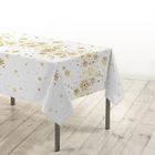 Douceur D'intérieur, Constellation, obrus, ze złotymi płatkami śniegu