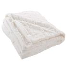 Douceur D'intérieur, Natural, pluszowy koc ze sztucznego futra