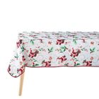 Douceur d'intérieur, obrus świąteczny, Noel, z nadrukiem, biały