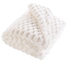 Douceur D'intérieur, pikowany koc z pluszowego materiału, Frosty