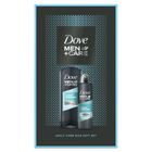 Dove, Men, +Care, zestaw prezentowy, Clean Comfort, dezodorant, spray, 150 ml + żel pod prysznic, 400 ml