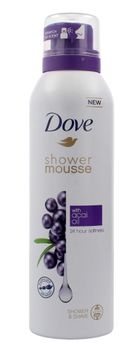 Dove, Shower Mousse, pianka do mycia ciała, Acai Oil, 200 ml