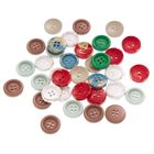 DP Craft, drewniane guziki, 2 cm, 35 szt.