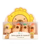 DP Craft, gumki do ścierania 3D, Kapibara, 4 szt.