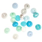 DP Craft, koraliki silikonowe, blue serenity, 20 szt.