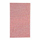 DP Craft, kryształki samoprzylepne, czerwone, 3 mm, 806 szt.