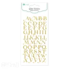 DP Craft, naklejki brokatowe, alfabet