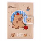 DP Craft, notes z zamknięciem, A7, 70 kartek, Kapibara, 1 szt.