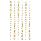 DP Craft, perełki samoprzylepne, złote, 120 szt.