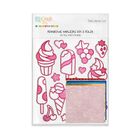 Dp Craft, piankowe naklejki DIY z folią