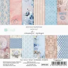 DP Craft, zestaw papierów kolorowych, romantic, 15,2-15,2 cm, 24 arkusze