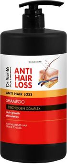 Dr. Sante, Anti Hair Loss, szampon przeciw wypadaniu włosów, trichogen complex, 1000 ml