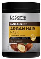 Dr. Sante, Argan Hair, maska do włosów uszkodzonych z olejem arganowym i keratyną, 1000 ml