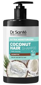 Dr. Sante, Coconut Hair, szampon do włosów suchych i łamliwych, ekstra nawilżenie, 1000 ml