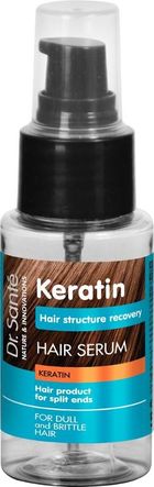 Dr. Sante, Keratin, serum do włosów matowych i łamliwych, 50 ml