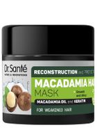 Dr. Sante, Macadamia Hair, maska regenerująca do włosów z olejem makadamia i keratyną, 300 ml